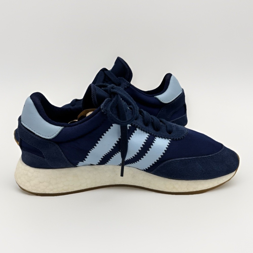 Adidas I-5923 Iniki Running Shoes Boost Retro  Gym Sneakers Mens Size 8 Navy